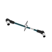 Molex 1201080017 Sensor Cables / Actuator Cables MIC D-CODE M/ME 90/90 4P 53M