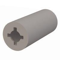 Essentra Components 13SPRT121 Self Retaining Round Spacer, Retaining, #4 Screw, .594 Spacer