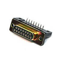 ITT Cannon DAM-15S-D Receptacle D*M High reliable D-Sub Connectors