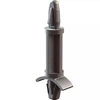 Essentra Components LCBS-18-HT PCB Support CB Spt,Dl Lck,Hgh Tmp,Blk,1-1/8 inSpc