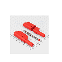 OEM Banana 4mm red 4 mm Male Banana Plug (32A 600V)