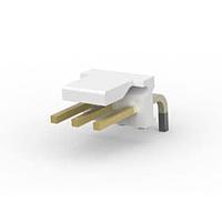 AMP Connectors - TE Connectivity 3-641210-3 Plug FRCTN LK HDR RA 3P Square post gold