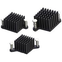 Wakefield Thermal 960-21-23-F-AB-0 Component BGA Heat Sink, 21x23mm, Front Plastic Push Pin