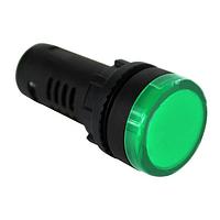 VCC PCL2212V500B Indicators PMI RND 22mm LED 12V Flat Lens Green