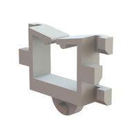 Essentra Components LEWSE-21-01 Wire Saddle Wire Sdl,Edge Mnt,Natural