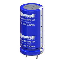 Maxwell Technologies BCAP0100 P270 S07 Cylindrical 2.7V, 100F, snap-in