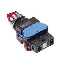 IDEC ASLW39911D-303-R-120V Control Switches 22mm Selector Switch Lighted