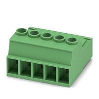 PHOENIX CONTACT 1709076 Plugs 5 Pos 7.62mm Invert Plug 24-10AWG Screw