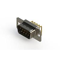 EDAC 621-M09-660-WT1 D-Sub Connectors - Standard Density Right Angle D-Sub Connector