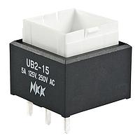 NKK Switches UB215SKW03N Sealed SPDT ON(ON) PC TERM BODY ONLY 6A