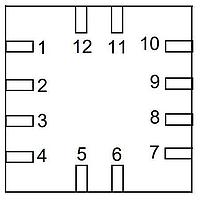 Dialog Semiconductor SLG46121V SPLD - Simple Programmable Logic Devices GPAK Mixed Signal Matrix