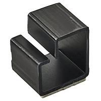 Essentra Components OFCC-16A-RT Cable Mounting & Accessories Fiber Coil Guide,Adh Mnt,Black