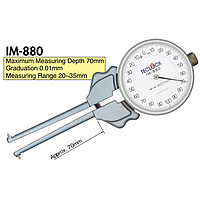TECLOCK IM-880 Internal Dial Caliper Gauge (20~35mm/0.01mm)