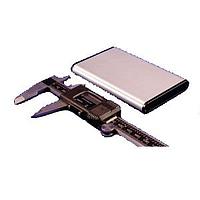 Hammond Manufacturing 1455A1002 PC Board 4x2.8x.47"Extruded wPlasticEnds Clear