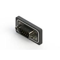 EDAC 629-W09-240-015 Plug WTRPF R/A 9PIN MLE CONN W/BRKT NO BRDLK