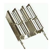 Aavid PF758G Component Slide-On Heat Sink+Tab, TO220, Vertical, 17.3 Degree C/W, Tin Plated, 24x5.2mm