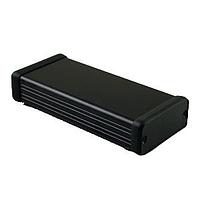 Hammond Manufacturing 1455C1202BK PC Board Alum w/Plastic Ends 4.72x2.13x.91" Black