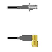 Amphenol Custom Cable Q-080360008012i RF Cable Assemblies BNC-SJB/SMA-RP RG58 12I