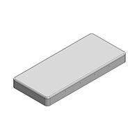 Masach Tech MS544-10C-NS EMI/RFI Shield Cover, Two-Piece 55 x 24.5 x 5mm Two-piece Drawn-Seamless RF Shield/EMI Shield COVER (Nickel-Silver)