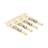 Amphenol SINE Systems SP14M2G15 Contacts Pin Contact, Stamped, Size 16, Gold 15u" over Nickel, Wire Range 2.0-2.5mm , 16-14 AWG, with 3 tangs. 3,000 pcs. Reel