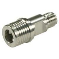HUBER+SUHNER 33_QMA-SMA-50-1/133_NE RF Adapters - Between Series QMA plug(m) to SMA jack(f)