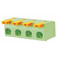 Adam Tech EB171A-03-K Plugs EURO BLOCK R/A, SPRING CLAMP, .591 (15.00) PITCH