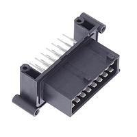 AMP Connectors - TE Connectivity 1-1452721-1 Shrouded 3MM TAB HEADER ASSY 180