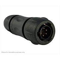 Eaton Souriau-Sunbank UTS6JC106P Plugs 6P Straight Pin Plug Backshell Size 10