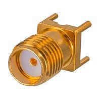 Johnson / Cinch Connectivity Solutions 142-0731-211 PCB Connectors SMA Jack, Vertical, PCB Surface Mount