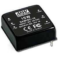 MEAN WELL SKM15B-12 Isolated 15W 18-36Vin 12Vout 125-1250mA 1x1 size