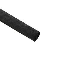 HellermannTyton 170-03205 Cable Protection Braided Sleeving, Heavy Duty, 2" Dia, PA6, Black, 50 ft/reel