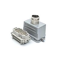 Amphenol Tuchel C14610E0109441M Connector Kits 10P PLUG SINGLE M25 TOP ENTRY LOW KIT