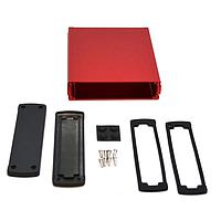 Bud Industries EXN-23361-RD PCB Enclosure Extruded Aluminum Enclosure Red (1.6 X 5.8 X 6.7 In)
