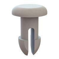 Essentra Components 27PIF0053 Push-In Push In Fastener, .175 Hole, .242 Panel Thk