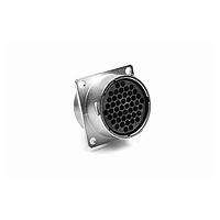 Amphenol SINE Systems RT002448SNH03 Connectors Receptacle, Square Flange, 48 Position, Female, Shell Size 24, with Silicone Seal