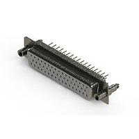 EDAC 628-M50-221-WT6 D-Sub Connectors - Standard Density Vertical Machined D-Sub Connector