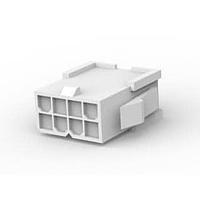 AMP Connectors - TE Connectivity 1586861-8 Plug Housing 8P PLUG HSG PNL MNT GLOW WIRE