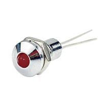 VCC L63DR2L Indicators LED 2.1V Leads Red PMI RND .24"