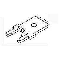 AMP Connectors - TE Connectivity 63862-1 (CUT STRIP) PC Tab TAB 250 PCB 032 TPB Cut Strip of 100