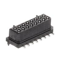 AMP Connectors - TE Connectivity 4-175638-6 Receptacles 1.25FP CON B-T-B DBL ROW REC HDR ASSY SM