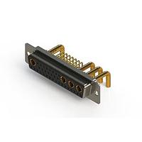 EDAC 630-36W4250-3N1 Mixed Contact D-Sub Connectors Right-angle Power Combo D-Sub Connector