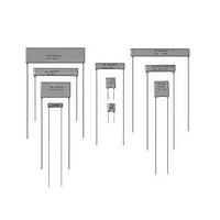 Techno FHV0501M00FKRB Thick Film Resistors, Through Hole, High Voltage 1/2 W 1M Ohm 1%