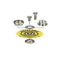 Desco 09864 Snap Fasteners SNAP MOUNTING KIT 10MM