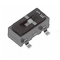 Nidec Components CJS-1201TA SMD Slide Switch smd jumper switch, J hook, with detent,washable