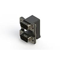 EDAC 661-009-264-008 Dual Port D-Sub Connectors Right-angle Dual Port D-Sub Connector