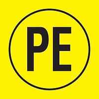 Panduit PESC-H-PE Electrical Warning Label Electal Symbol Vinyl Cloth'Protect