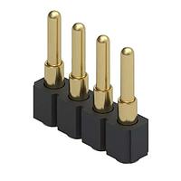 Mill-Max 812-22-004-30-006101 Spring-Loaded 4 Position Spring-Loaded Pogo Pin Header Strip