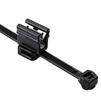 HellermannTyton 156-00861 Edge Clip T50ROSEC4B BLK EDGE CLIP