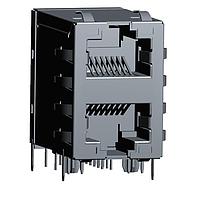 Abracon ARJM21A1-547-AB-EW2 Magnetic Jack RJ45 10/100/1000 Base-T 2x1 Right Angle N/A Through Hole