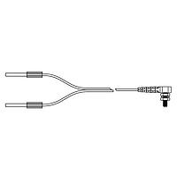 Banner Engineering PBAT26UM3TA-VL Fiber Optic Sensors Plastic Fiber; Diffuse Reflective; Core Dia.: 0.5 mm; Fiber Length 2 m; Right-Angle; M3 Thread; Bend Radius 15 mm; Flex Relief; Free Cut; Vantage Line